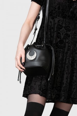 Killstar Ozul Bag Taschen Unisex Schwarz | YAX318764