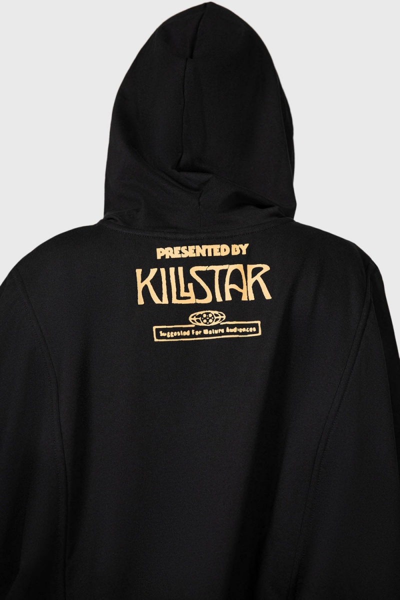Killstar Bad Omens Hoodie Oberbekleidung Damen Schwarz | IBF765104