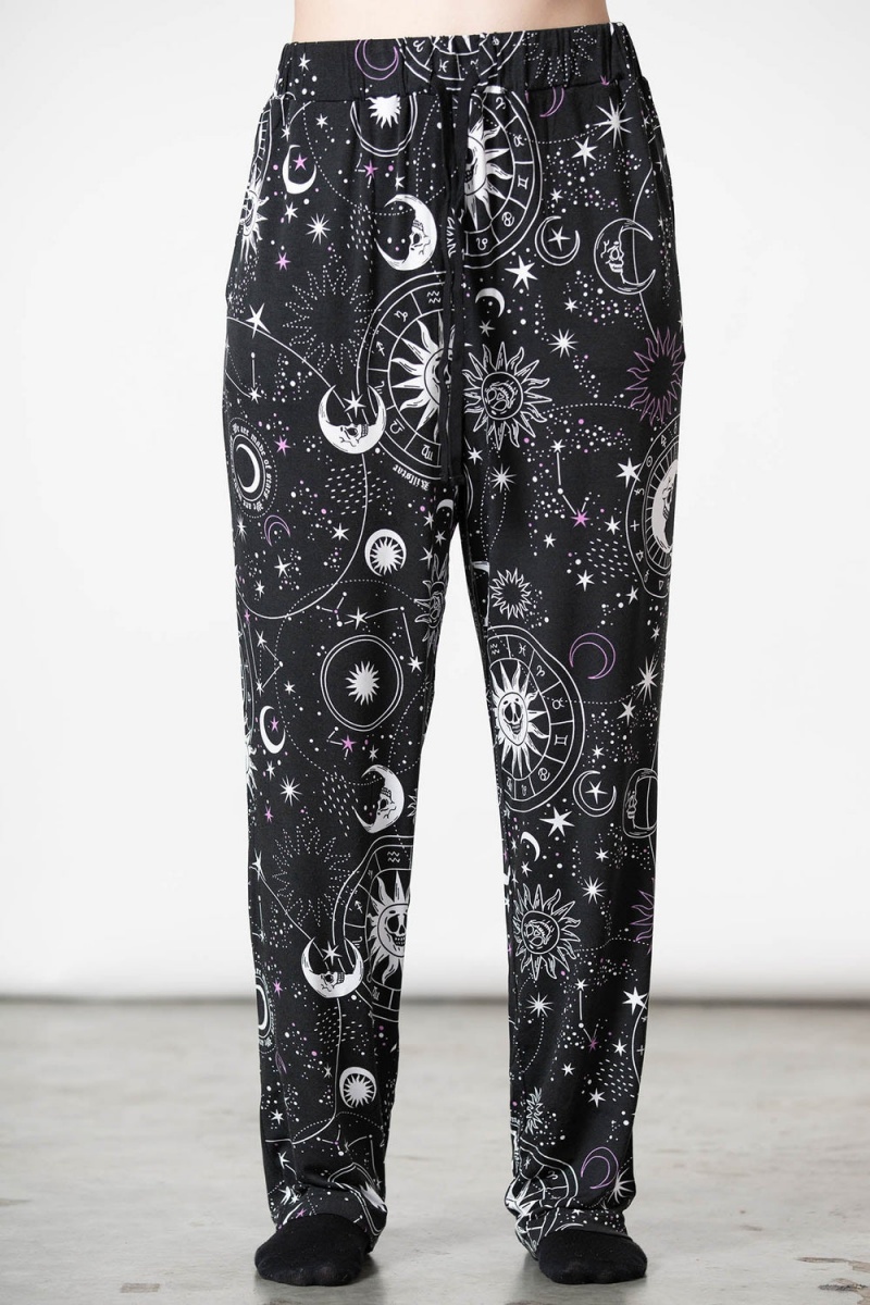 Killstar Corvus Lounge Pants Loungewear Damen Schwarz | CNQ532698