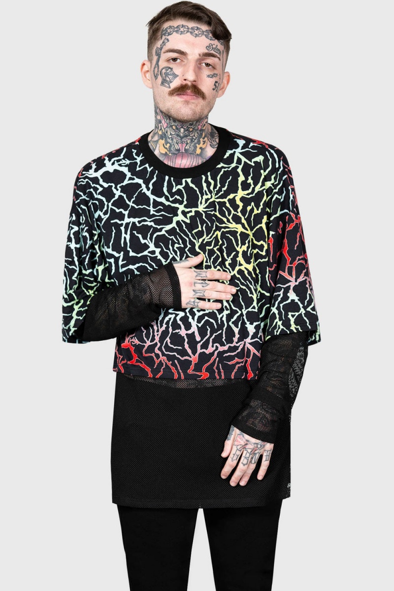 Killstar Heaven Sent Top Oberteile Damen Schwarz | JOU289437