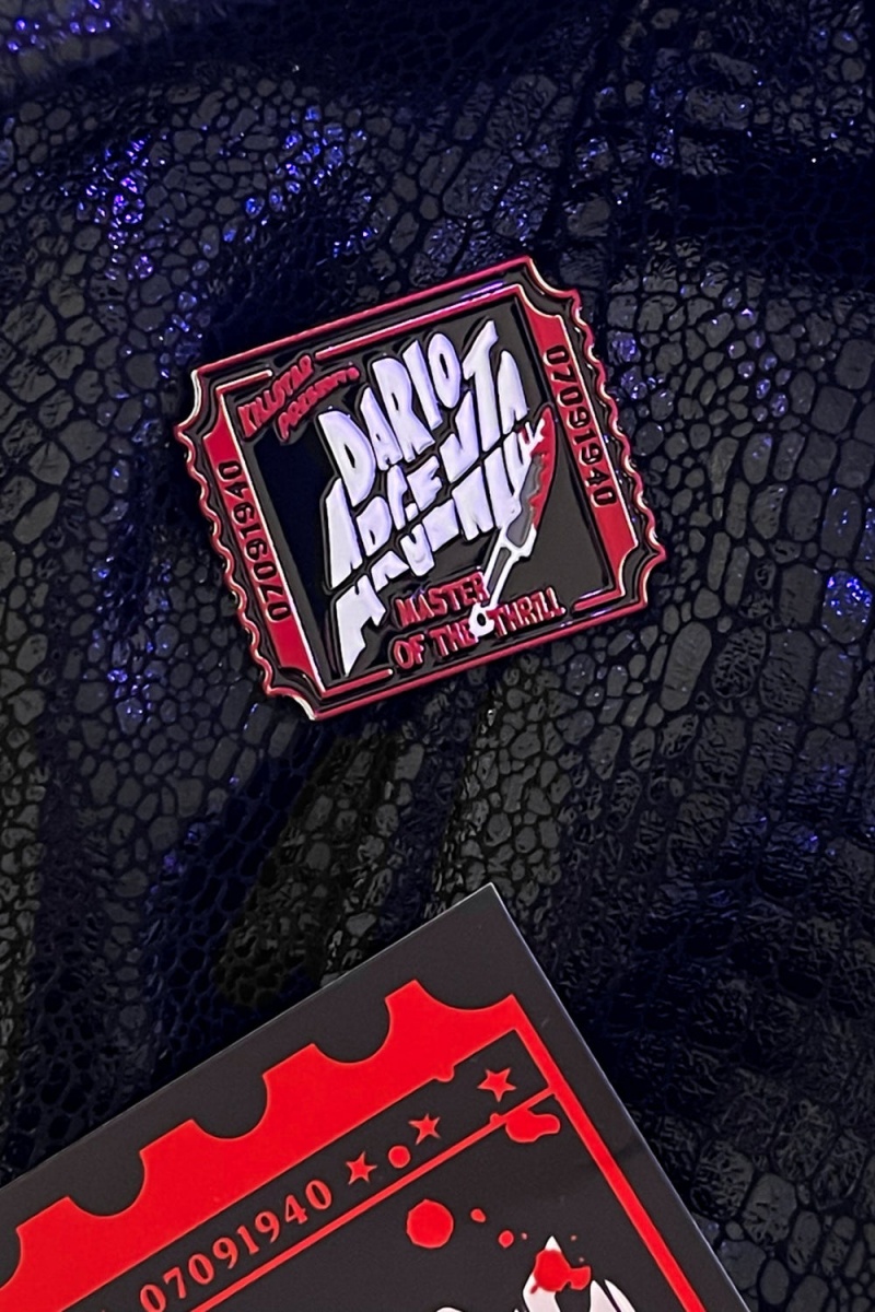 Killstar Master Of The Thrill Enamel Pin Wearable Unisex Schwarz | CAM415298