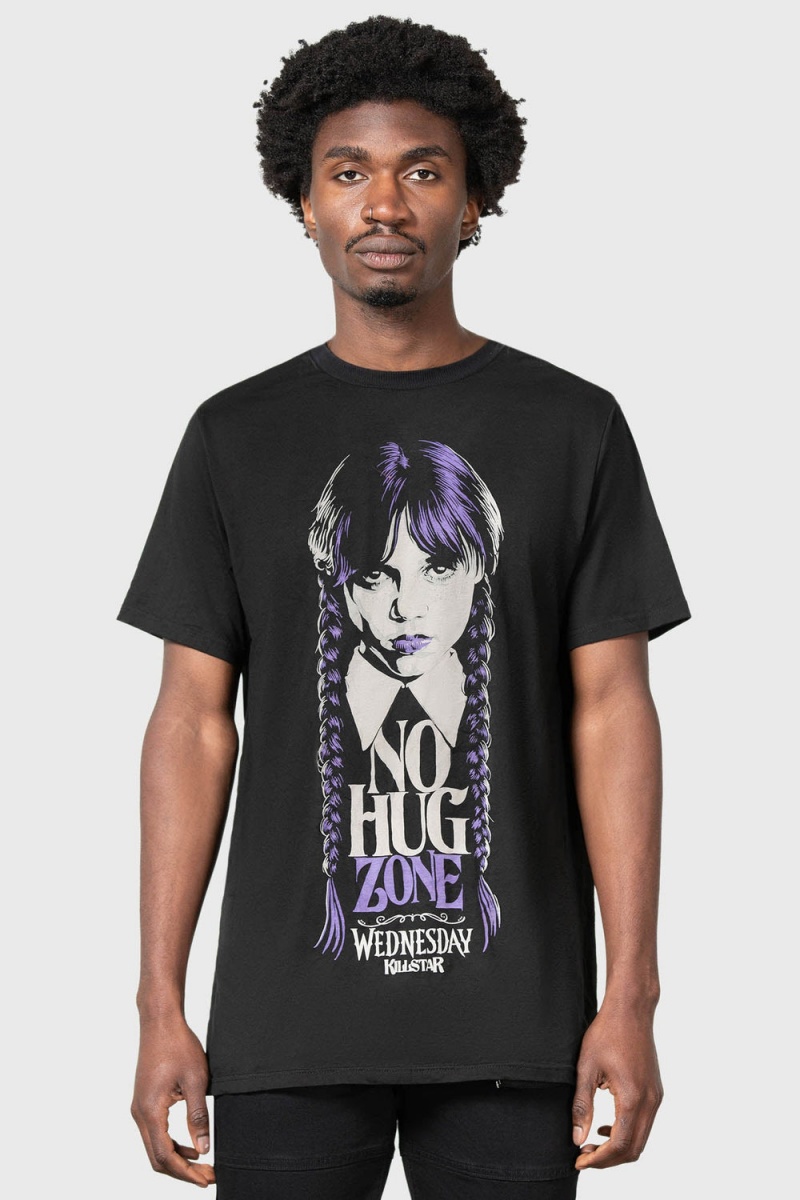 Killstar Ray Of Jet Black T-Shirt Oberteile Damen Schwarz | TFV160283