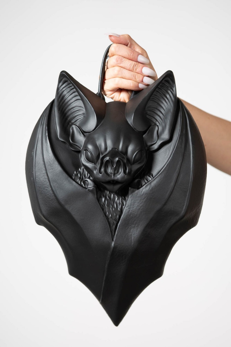Killstar Vamped Up Backpack Taschen Unisex Schwarz | RQU825749