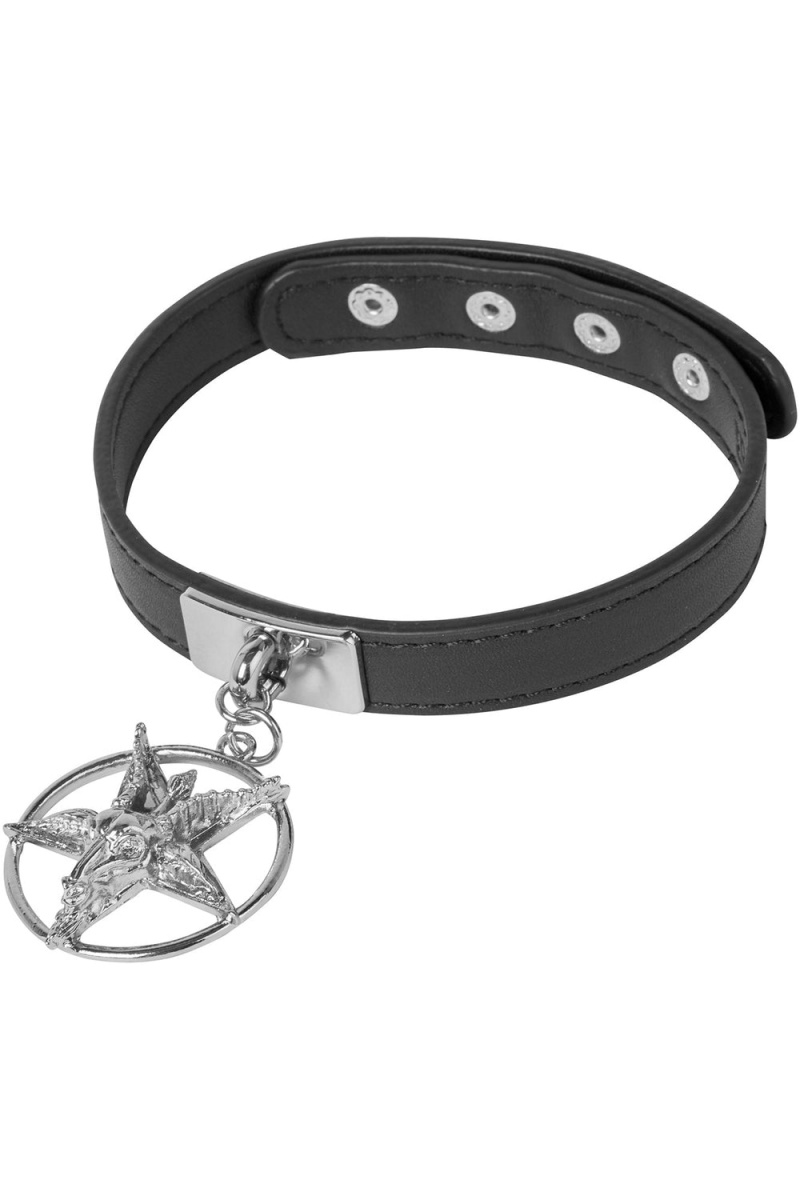 Killstar Vexed Youth Choker Schmuck Unisex Schwarz | MNJ316249